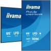 IIYAMA Monitor 65 cali LH6575UHS-B2AG,24/7,IPS,ANDROID.11,4K,  WiFi,         iiSignage2, FailOver, EShare, 24/7, full daisy chai
